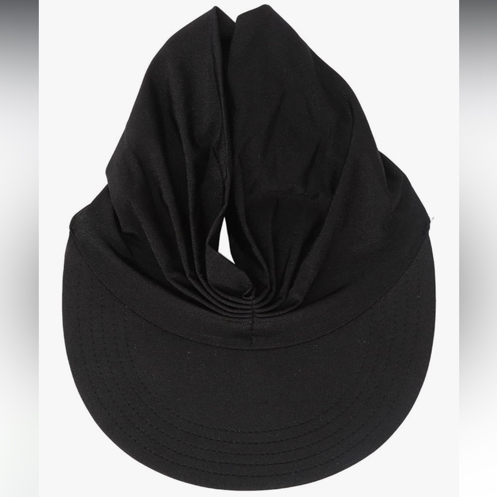 Black Visor Hat